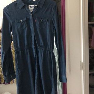 A Girls Denim Levi’s dress